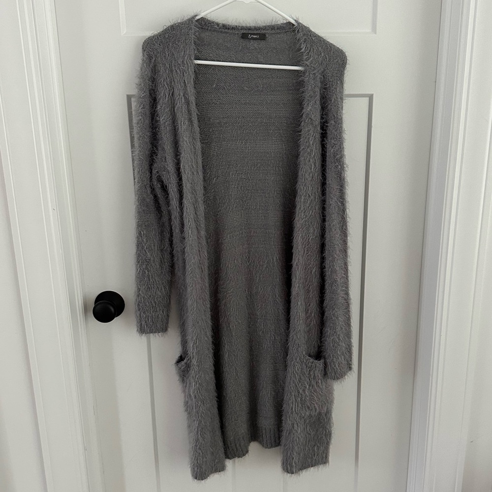&merci Duster Cardigan Sweater